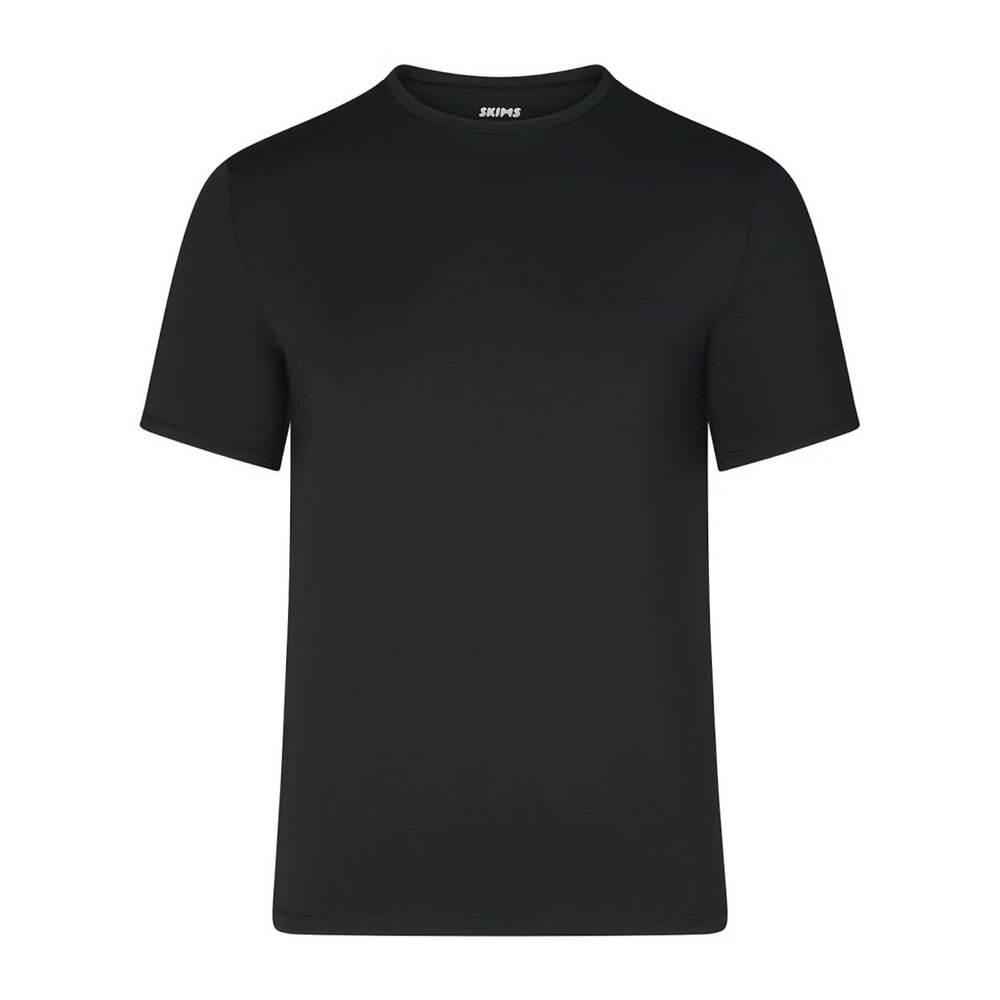 SKIMS MENS T-SHIRT BLACK